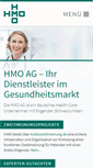 Mobile Screenshot of hmo.de