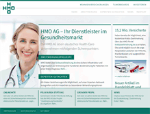 Tablet Screenshot of hmo.de